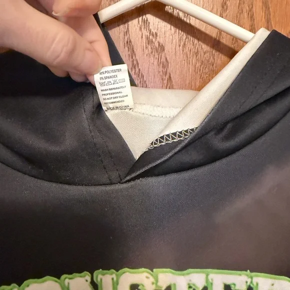 Monster Trucks Rule Kids Hoodie - Black - Picture 4 of 4